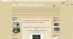 Desktop Screenshot of drbillsbookbazaar.blogspot.com