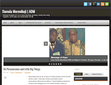 Tablet Screenshot of admnigeria.blogspot.com