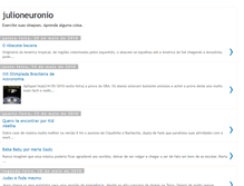 Tablet Screenshot of julioneuronio.blogspot.com
