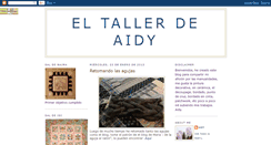 Desktop Screenshot of eltallerdeaidy.blogspot.com