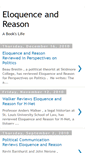 Mobile Screenshot of eloquenceandreason.blogspot.com