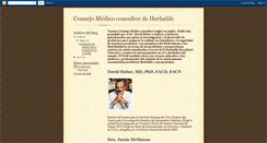 Desktop Screenshot of medicoconsultorherbalife.blogspot.com