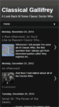 Mobile Screenshot of classicalgallifrey.blogspot.com