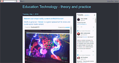 Desktop Screenshot of educationtechnology-theoryandpractice.blogspot.com