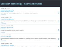 Tablet Screenshot of educationtechnology-theoryandpractice.blogspot.com