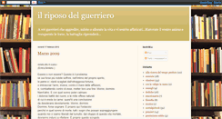 Desktop Screenshot of ilriposodelguerriero-claudia.blogspot.com