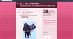 Desktop Screenshot of horseponytackytack.blogspot.com