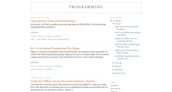 Desktop Screenshot of programming-for-all.blogspot.com