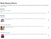 Tablet Screenshot of bettybeautymx.blogspot.com