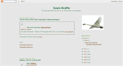 Desktop Screenshot of ivarsbirds.blogspot.com