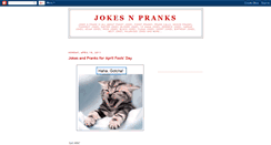Desktop Screenshot of jokes-pranks.blogspot.com