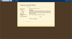 Desktop Screenshot of anthonysmook.blogspot.com