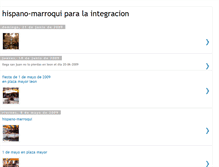 Tablet Screenshot of hispano-marroqui.blogspot.com