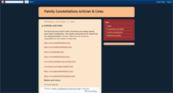 Desktop Screenshot of familyconstellationslinks.blogspot.com