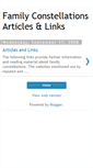 Mobile Screenshot of familyconstellationslinks.blogspot.com
