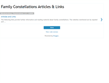 Tablet Screenshot of familyconstellationslinks.blogspot.com