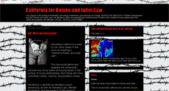 Desktop Screenshot of caforromeoandjulietlaw.blogspot.com