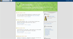 Desktop Screenshot of lifeconduction.blogspot.com