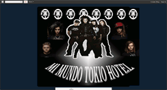 Desktop Screenshot of mimundotokiohotel.blogspot.com