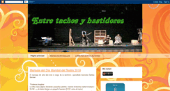 Desktop Screenshot of entretachosybastidores.blogspot.com