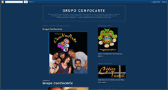 Desktop Screenshot of grupoconvocarte.blogspot.com