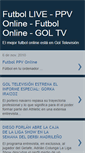 Mobile Screenshot of futboonline.blogspot.com