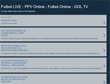 Tablet Screenshot of futboonline.blogspot.com
