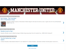 Tablet Screenshot of manutdmoments.blogspot.com