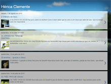 Tablet Screenshot of hericaclemente.blogspot.com