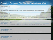 Tablet Screenshot of expositingephesians.blogspot.com