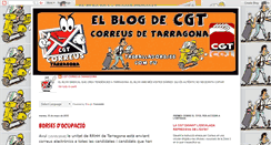 Desktop Screenshot of cgtcorreotarragona.blogspot.com