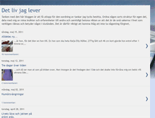 Tablet Screenshot of mittliv-becka.blogspot.com