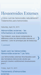Mobile Screenshot of hemorroidesexternes.blogspot.com