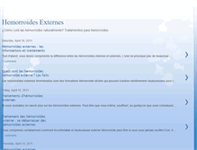 Tablet Screenshot of hemorroidesexternes.blogspot.com