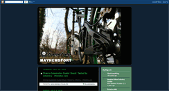 Desktop Screenshot of mayhemsport.blogspot.com
