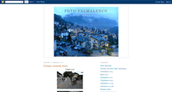 Desktop Screenshot of chiesavalmalenco.blogspot.com