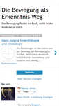 Mobile Screenshot of die-bewegung-als-erkenntnis-weg.blogspot.com