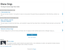 Tablet Screenshot of dianasings.blogspot.com