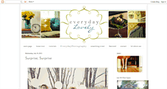 Desktop Screenshot of everyday-lovely.blogspot.com