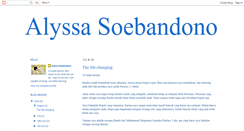 Desktop Screenshot of ichalyssa-soebandono.blogspot.com