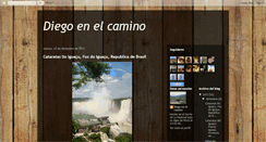 Desktop Screenshot of diegoenelcamino.blogspot.com