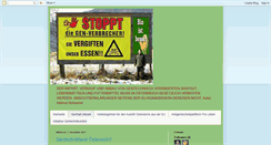 Desktop Screenshot of gentechnikfreies-oesterreich.blogspot.com