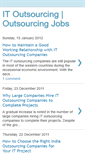 Mobile Screenshot of itoutsourcingjobs.blogspot.com