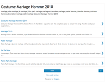 Tablet Screenshot of costumemariagehomme.blogspot.com