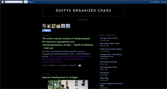 Desktop Screenshot of dustysorganizedchaos.blogspot.com