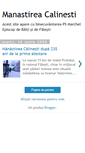 Mobile Screenshot of manastireacalinesti.blogspot.com