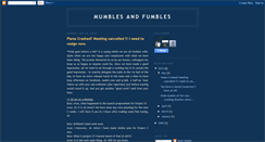 Desktop Screenshot of mumblesfumbles.blogspot.com