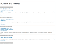 Tablet Screenshot of mumblesfumbles.blogspot.com