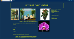 Desktop Screenshot of interiorinteriorplantscaping.blogspot.com