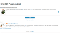 Tablet Screenshot of interiorinteriorplantscaping.blogspot.com